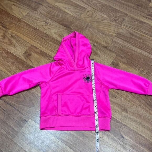 Body Glove Kids Long Sleeve Pullover Hoodie Sweatshirt Pink 2T - Picture 5 of 11